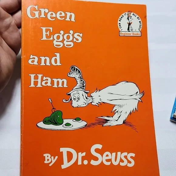 Dr. Seuss Colorful Book Trio - Red, Blue, White - Picture 2 of 8